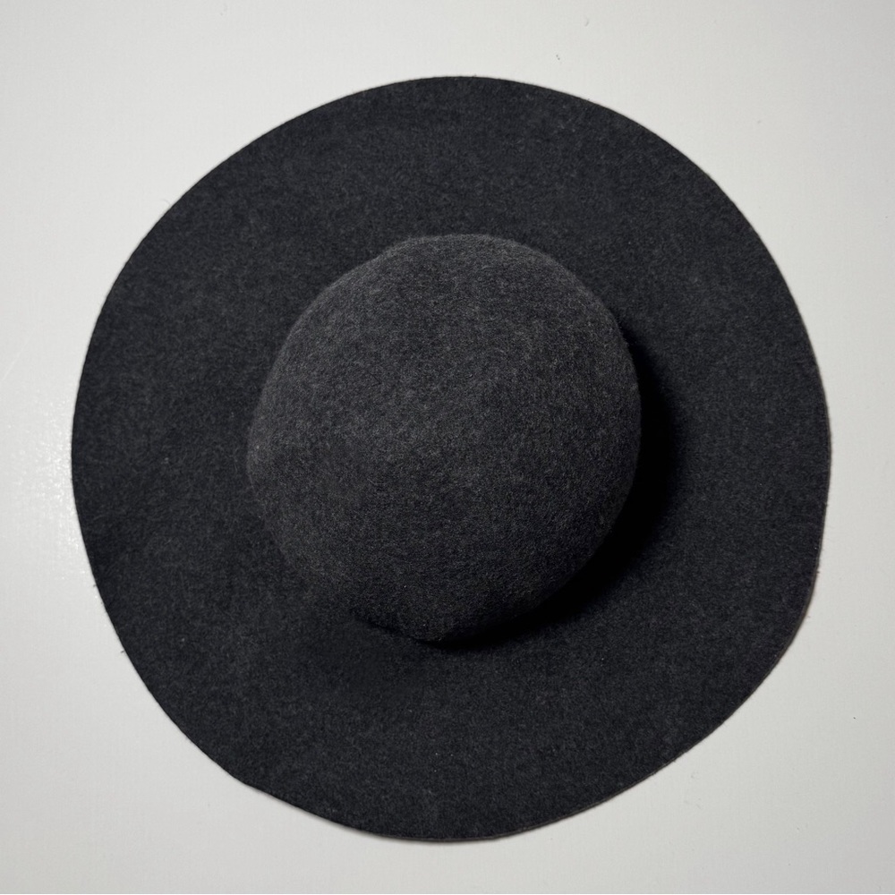 J. Crew Floppy Felt Wool Hat Gray - Picture 3 of 6